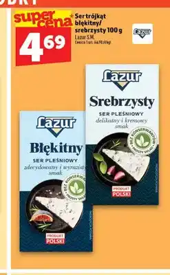 Topaz Ser pleśniowy srebrzysty Lazur oferta