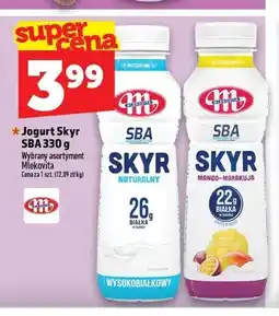 Topaz Jogurt Skyr SBA Naturalny Mlekovita oferta