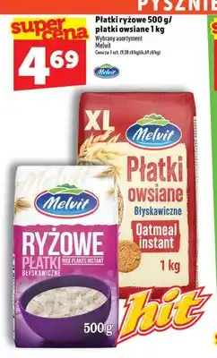 Topaz Płatki ryżowe Melvit oferta