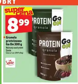 Topaz Granola proteinowa Go On hazelnut Sante oferta