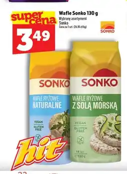 Topaz Wafle ryżowe z solą morską Sonko oferta