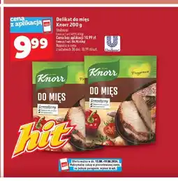Topaz Przyprawa Delikat do mięs Knorr oferta