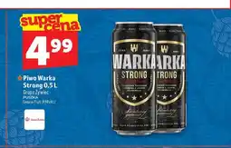 Topaz Piwo Warka Strong oferta