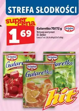 Topaz Galaretka o smaku wiśniowym Dr. Oetker oferta