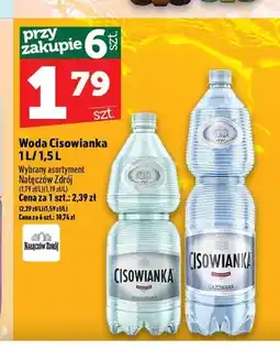 Topaz Woda mineralna Cisowianka gazowana oferta