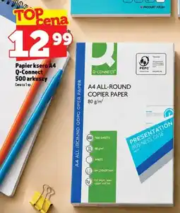 Topaz Papier ksero A4 Q-Connect 500 arkuszy oferta