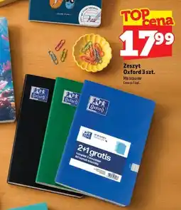 Topaz Zeszyt Oxford 3-pak oferta