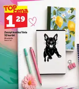 Topaz Zeszyt kratka 32 kartki oferta