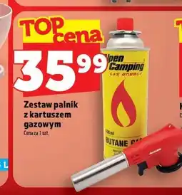 Topaz Zestaw palnik z kartuszem gazowym Alpen Camping oferta