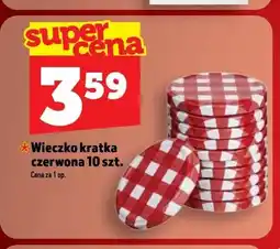 Topaz Wieczko kratka czerwona 10-pak oferta