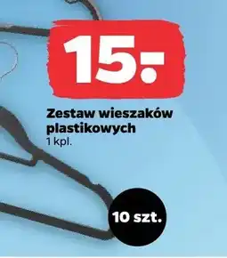 Netto Zestaw wieszaków plastikowych oferta