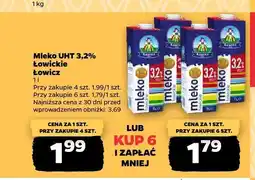 Netto Mleko UHT 3,2% Łowickie oferta