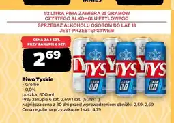 Netto Piwo bezalkoholowe Tyskie Gronie oferta