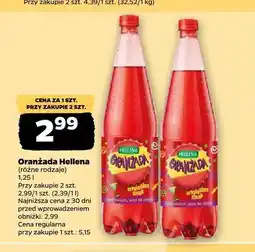 Netto Oranżada Hellena czerwona oferta