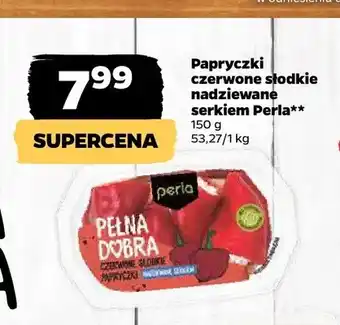 Netto Papryczki czerwone słodkie nadziewane serkiem Perla oferta