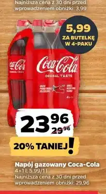 Netto Napój gazowany Coca-Cola 4-pak oferta