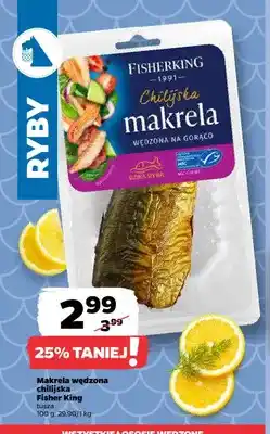Netto Makrela wędzona chilijska Fisher King tusza oferta