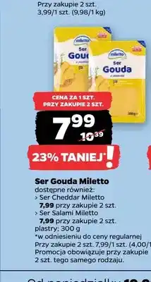 Netto Ser Gouda Miletto plastry oferta