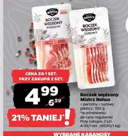 Netto Boczek wędzony parzony Mistrz Rohus oferta