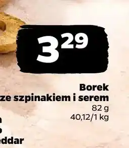 Netto Borek ze szpinakiem i serem oferta