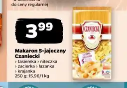 Netto Makaron 5-jajeczny tasiemka Czaniecki oferta