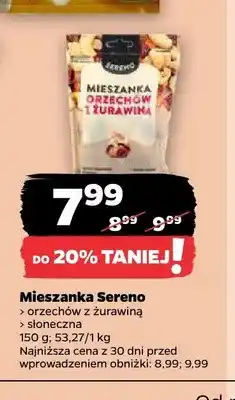 Netto Mieszanka orzechów z żurawiną Sereno oferta