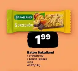 Netto Baton Bakalland banan i zboża oferta