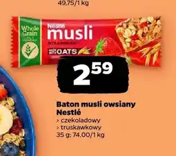 Netto Baton musli owsiany Nestlé czekoladowy oferta