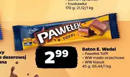 Netto Baton Pawełek Toffi E. Wedel oferta