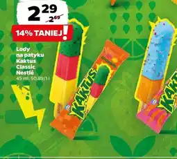Netto Lody na patyku Kaktus Classic Nestlé oferta