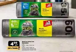 Netto Worki na śmieci Jan Niezbędny Magnum Flex & Strong 60 l 10-pak oferta