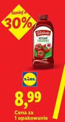 Lidl Ketchup łagodny Pudliszki oferta