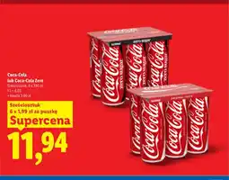 Lidl Napój gazowany Coca-Cola 6-pak oferta