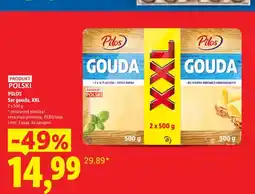 Lidl Ser gouda Pilos XXL 2-pak oferta