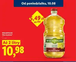 Lidl Olej rzepakowy Wielkopolski oferta