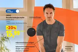 Lidl Koszulka funkcjonalna męska Crivit oferta