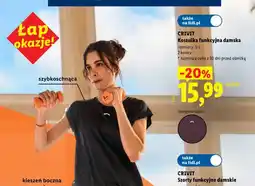 Lidl Koszulka funkcyjna damska Crivit oferta