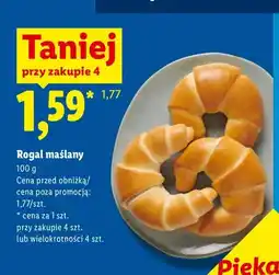 Lidl Rogal maślany Piekarnia Lidla oferta