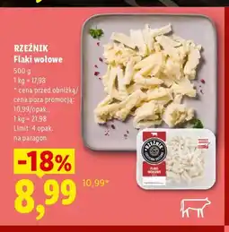 Lidl Flaki wołowe Rzeźnik oferta