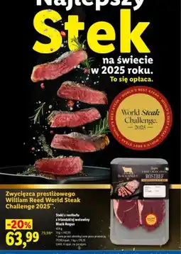 Lidl Steki z rostbefu z irlandzkiej wołowiny Black Angus oferta