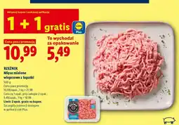 Lidl Mięso mielone wieprzowe z łopatki Rzeźnik oferta