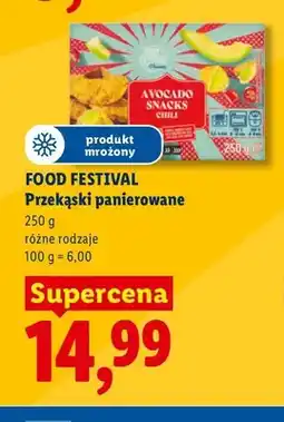 Lidl Przekąski panierowane Food Festival oferta