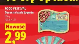 Lidl Deser na bazie jogurtu Food Festival oferta