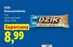 Lidl Baton proteinowy DZIK masło orzechowe oferta