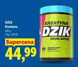 Lidl Kreatyna DZIK Sour Apple oferta