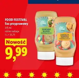Lidl Sos przyprawowy Avocado Ranch Food Festival oferta
