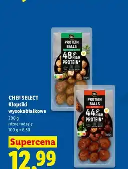 Lidl Klopsiki wysokobiałkowe Chef Select Mediterranean Style oferta