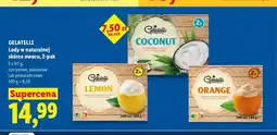 Lidl Lody w naturalnej skórce owocu cytrynowe Gelatelli 2-pak oferta