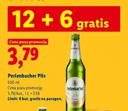Lidl Piwo Perlenbacher Pils oferta