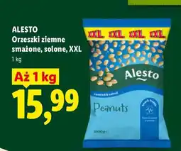 Lidl Orzeszki ziemne smażone solone Alesto XXL oferta